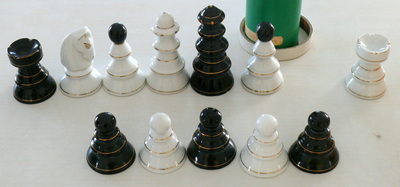 Myth and magic chess set handmade chess pieces with a Wiccan -  Portugal
