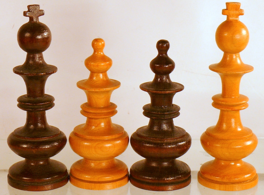 Peças Germânicas de Madeira German Staunton - A lojinha de xadrez que virou  mania nacional!